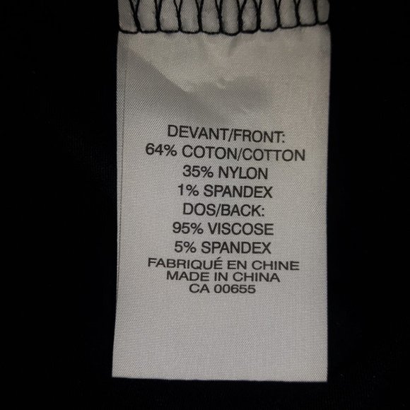 💥3/$25💥 Smartset Black Laced Top Shirt T-Shirt Blouse size XL - Picture 7 of 7